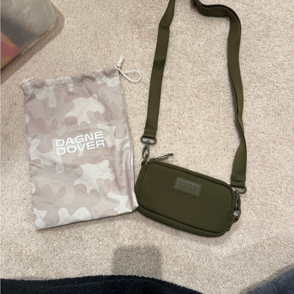 Dagne Dover Sage Green Crossbody Bag